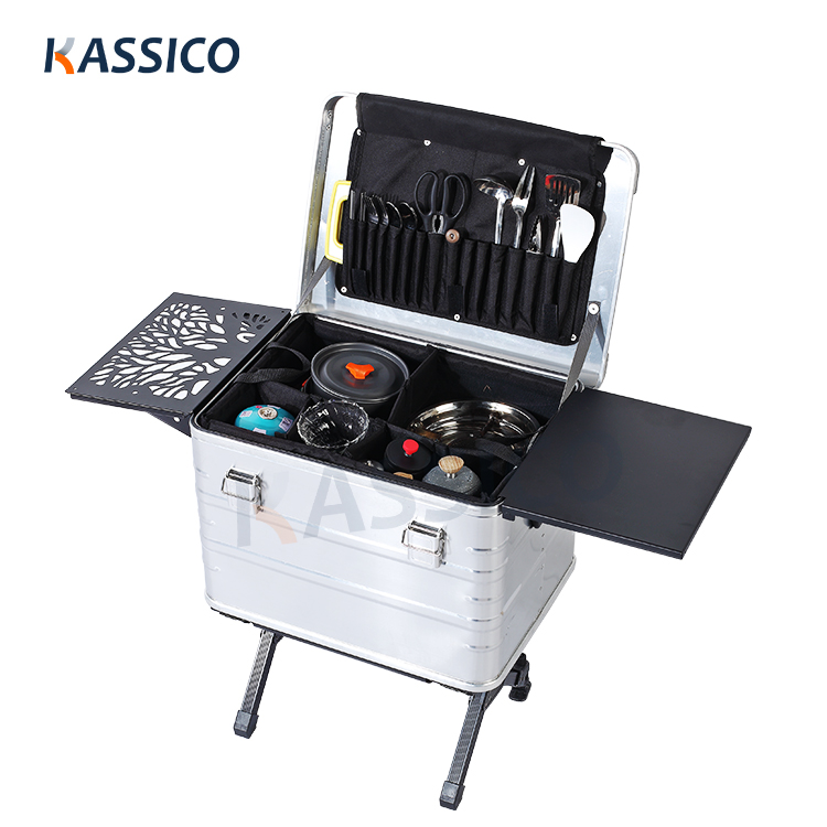 Aluminum Overland Camping Kitchen, Chuck Box Alubox.cn