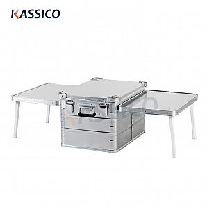 Outdoor Mobile Kitchen Aluminum Box & Cooking Station