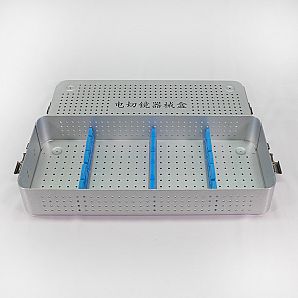 Autoclave High Temperature Aluminium Resectoscope Sterilization Tray Case